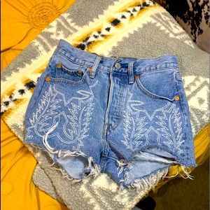 Western Levi’s 501 Shorts